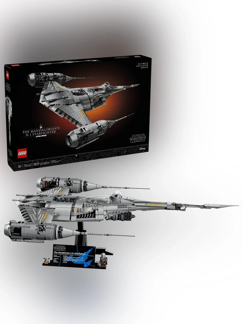Lego Star Wars #75442‎ The Mandalorian's N-1 Starfighter: UCS Set: Available NEW